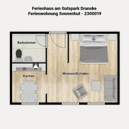 Apartment Am Gutspark Drankse Sonnenhut *